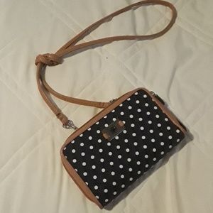 polka dot purse
